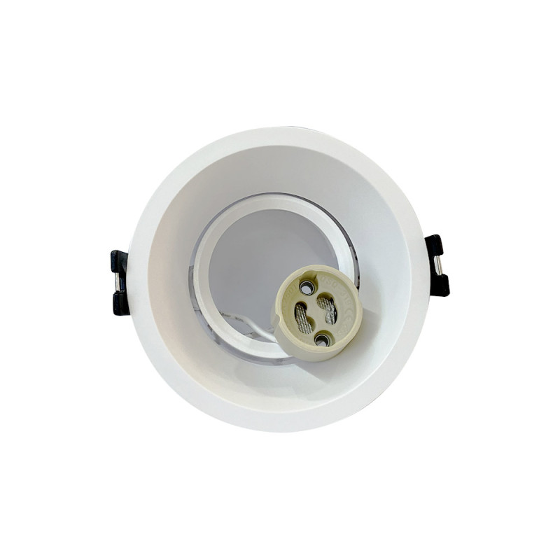 Spot rond blanc Ø 93 mm GU10 220 V - Sanifer