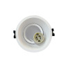 Spot rond blanc Ø 93 mm GU10 220 V - Sanifer