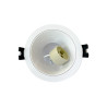Spot rond blanc Ø 88 mm GU10 220 V - Sanifer