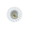 Spot rond blanc Ø 96 mm GU10 220 V - Sanifer