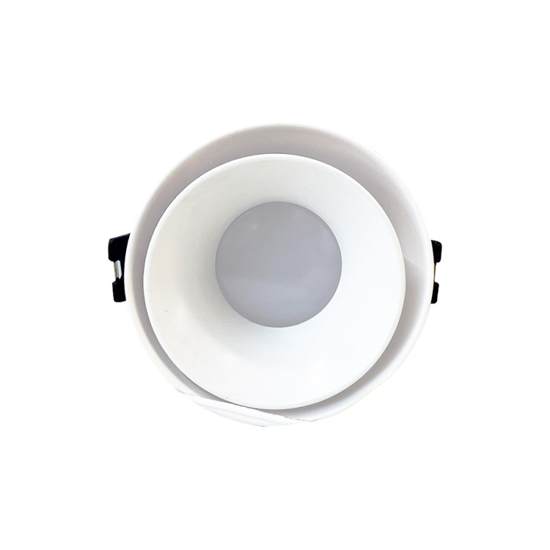 Spot rond blanc Ø 87 mm GU10 220 V - Sanifer