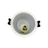 Spot rond blanc/argent Ø 85 mm GU10 220 V - Sanifer