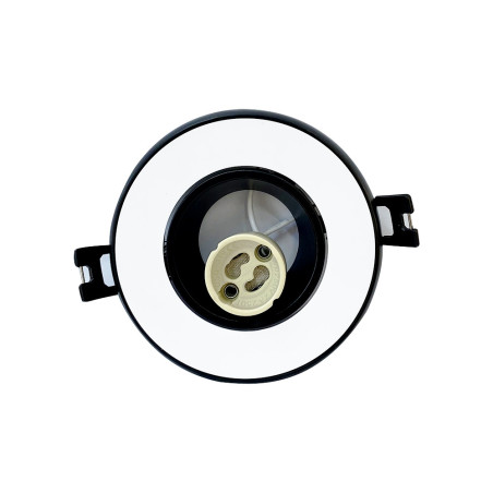 Spot blanc/noir Ø 97 mm GU10 220 V - Sanifer