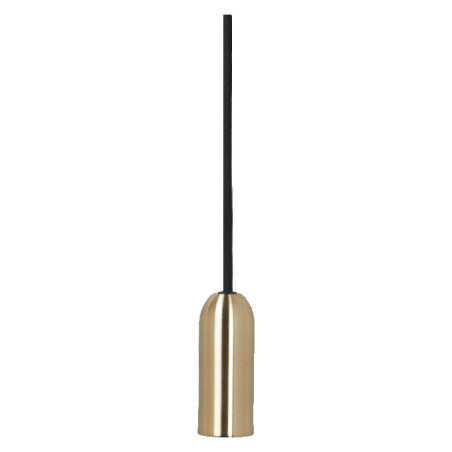 Suspension pendule rond Doré E27 - Sanifer