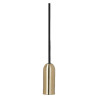 Suspension pendule rond Doré E27 - Sanifer