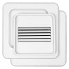Plafonnier Ventilateur Carré CCT 55W - Sanifer