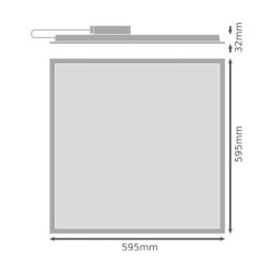 Panneau LED Eco 60x60 cm 840 36W - Sanifer