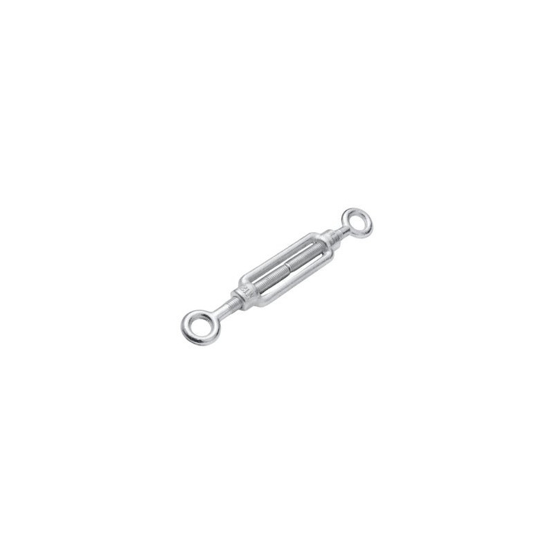 Tendeur 2 yeux acier zingué 350kg pour câble diamètre 8/10mm - Sanifer