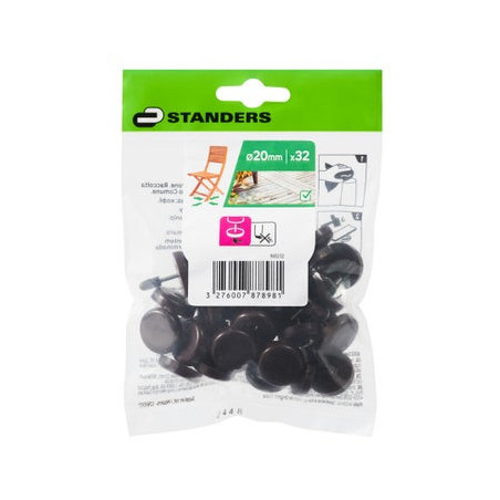 Patin glisseur à clouer diamètre 20 mm - Sanifer