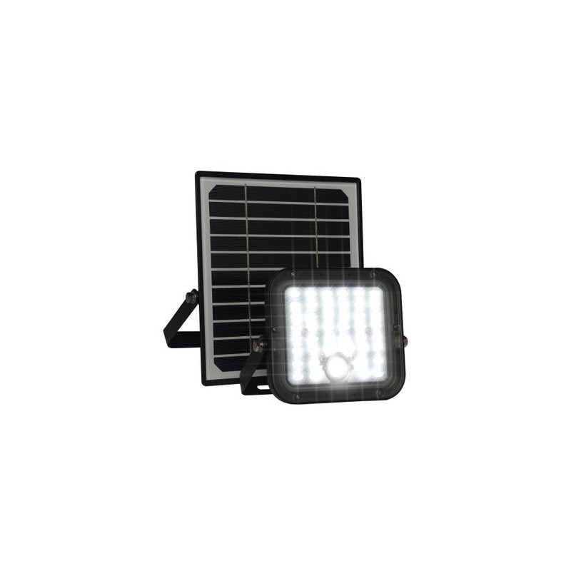 Projecteur Solaire extérieur  Twice Noir - Sanifer