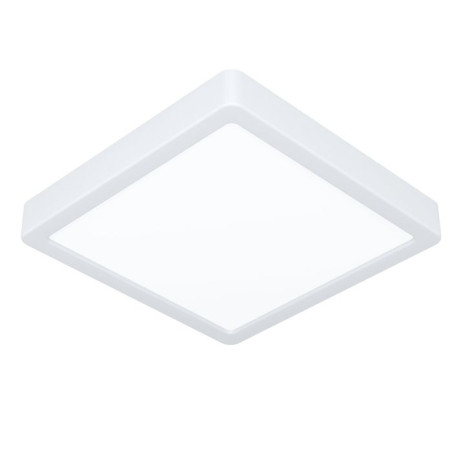 Plafonnier LED CCT carré blanc 220x220 mm Fueva 6 - Sanifer