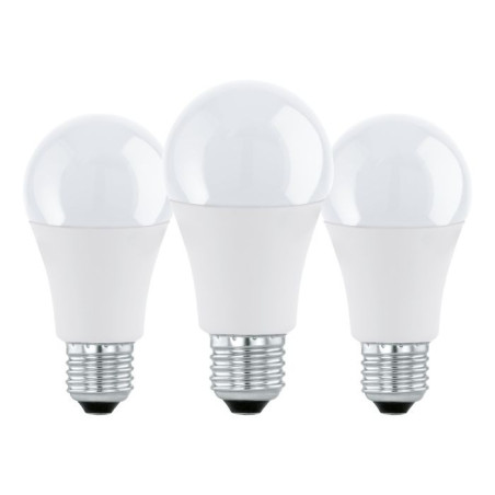 Lot de 3 Ampoule LED E27 A60 8W 4000K  - Sanifer