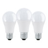 Lot de 3 Ampoule LED E27 A60 8W 4000K  - Sanifer