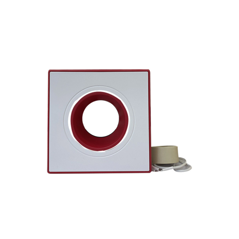 Spot blanc 100x100 mm GU10 220V - Sanifer