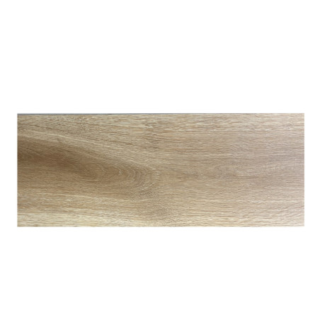 Revêtement de sol en vinyle SPC/PVC marron bois clair 5 mm 4 couches 183x1220 mm - Sanifer