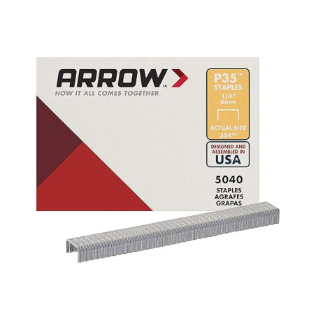 Agrafes Arrow P35-6mm boite 5000 | Sanifer