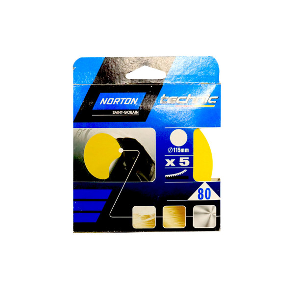 Disque abrasif adhésif 115 G 80 L6|Sanifer