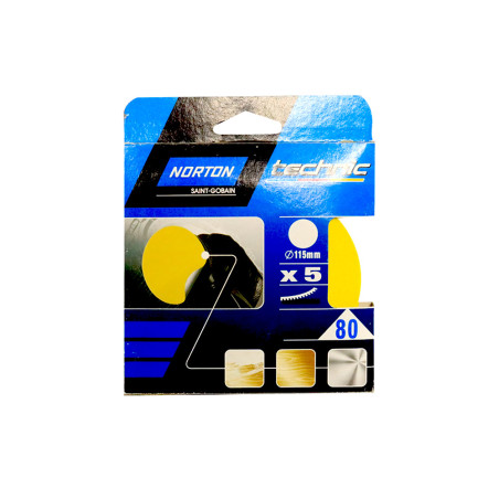 Disque abrasif adhésif 115 G 80 L6|Sanifer