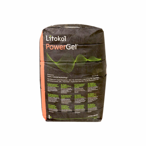 Ciment colle powergel white  20kg - Sanifer