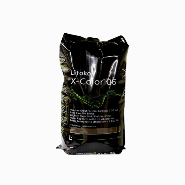 Ciment joint  X-Color 0-6 12 Nero  antico 3kg - Sanifer