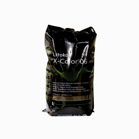 Ciment joint  X-Color 0-6 12 Nero  antico 3kg - Sanifer