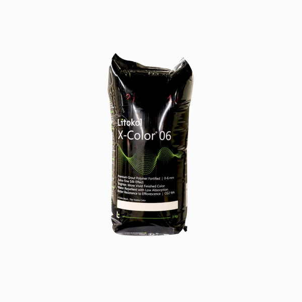 Ciment joint X-COLOR 0-6 26  bianco di spagna 3kg - Sanifer