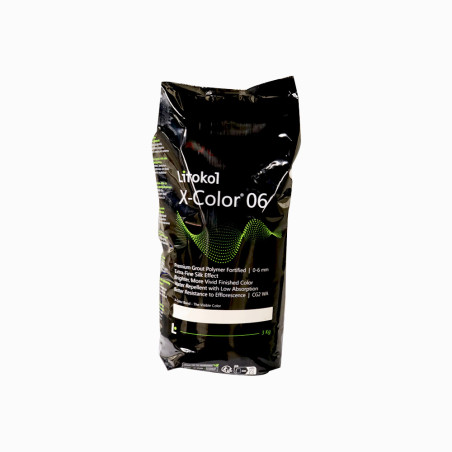 Ciment joint X-COLOR 0-6 13  argilla bianca 3kg - Sanifer