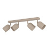 Suspension TILSTON  barre  4XE14  couleur sable - Sanifer