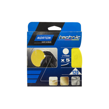 Disque abrasif adhésif 115 G120 L6|Sanifer