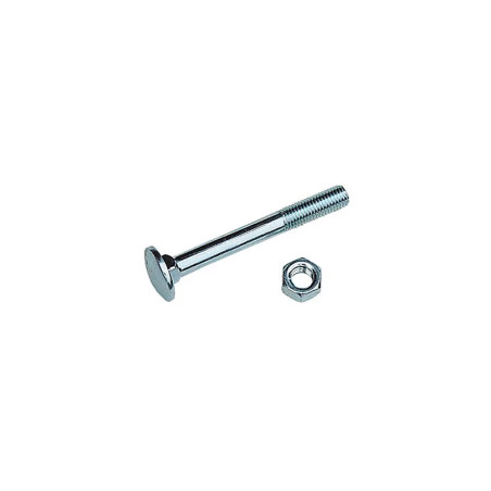 Boulon à tête ronde collet carré 8X40Mm Vrac Pochon 1Kg | Sanifer