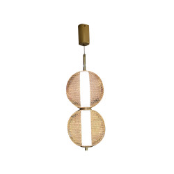 Suspension led doré D.200xH.450mm 3000K | Sanifer