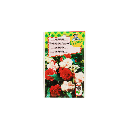 Fleur balsamine dble n. fleur camelia 1.50g | Sanifer