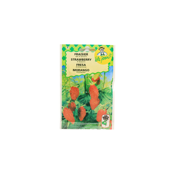 Semence fraisier des 4 saisons sht 300 graines | Sanifer