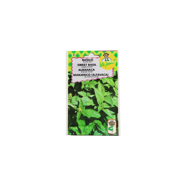 Basilic grand vert sht 4g  | Sanifer