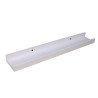Etagère murale photo blanche SPACEO, H.4.5 x L.60 cm x P.10 cm, Ep.1.2 cm  | Sanifer