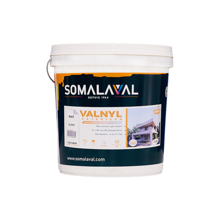 Peinture de façade blanc pour extérieur 25kg | Sanifer