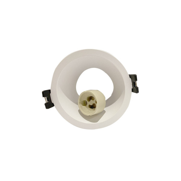 Spot rond blanc Ø 85 mm GU10 220 V - Sanifer