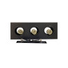 Spot carré noir 255x93mm GU10 220V - Sanifer