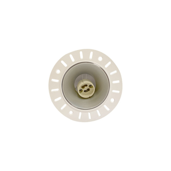 Spot rond blanc/argent Ø 110 mm GU10 220 V - Sanifer