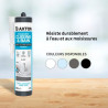 Mastic siliconne blanc 280ml|Sanifer
