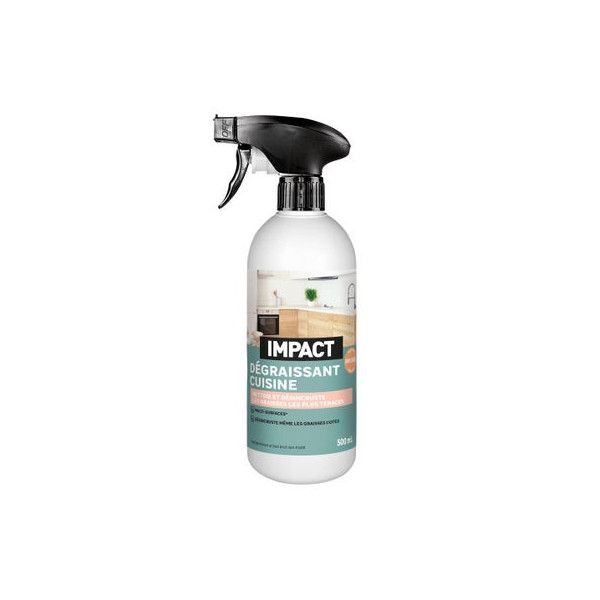 Dégraissant cuisine naturel impact spray 500ml|Sanifer