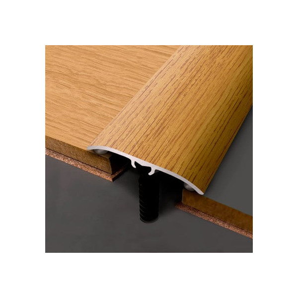 Barre de seuil 4 en 1 alu décor 52 à fixer, l.3.7 cm x L.83 cm ARTENS|Sanifer