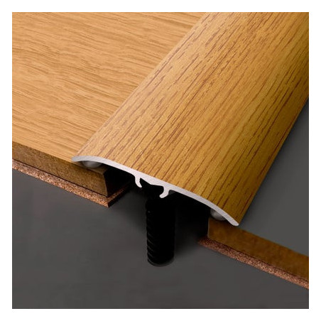 Barre de seuil 4 en 1 alu décor 52 à fixer, l.3.7 cm x L.83 cm ARTENS|Sanifer