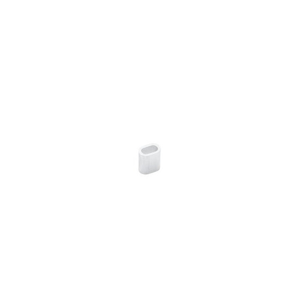 Manchon ovale aluminium pour câble diamètre 3mm x6 |Sanifer