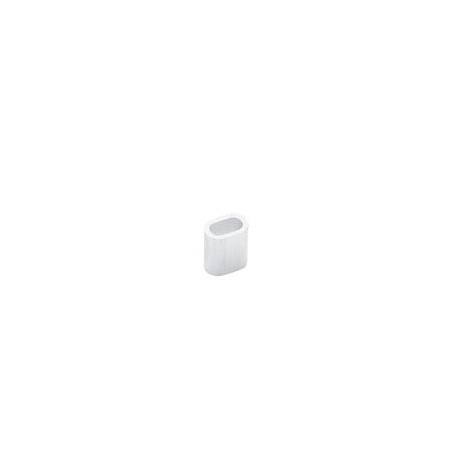 Manchon ovale aluminium pour câble diamètre 3mm x6 |Sanifer