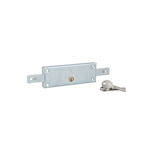 Serrure en applique THIRARD, axe 80 mm, à clé, ouverture vertical|Sanifer