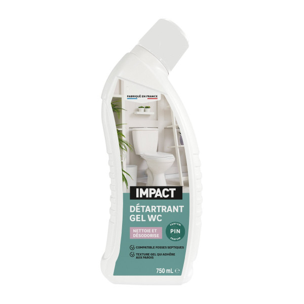 Nettoyant WC IMPACT, parfum pin, en gel, 0.75L|Sanifer
