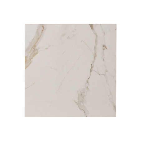Carrelage sol 60x60cm FLOWERHORN   WHITE-A06GBHFE-WHE-GOXOP|Sanifer