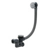 Vidage baignoire cable  700  siphon orientable|Sanifer