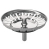 Panier pour bonde d'évier Ø90 mm (grès, synthèse, inox)